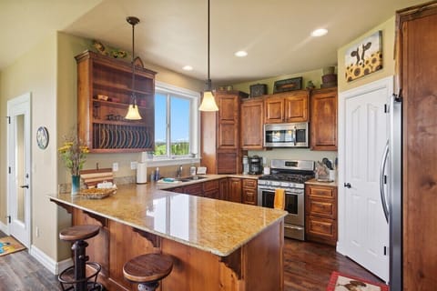 Well stocked Kitchen