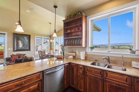 Great View from the kitchen