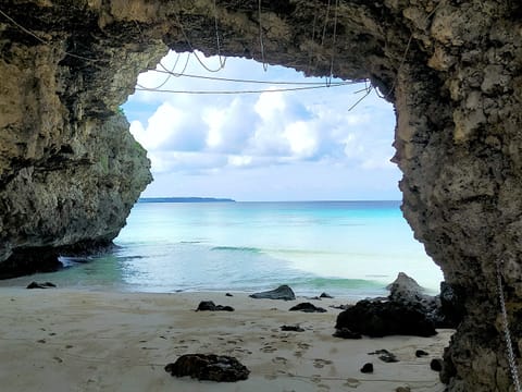 Beach nearby, white sand