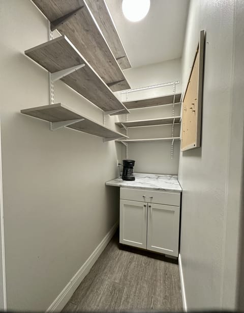 STORAGE PANTRY OFF KITCHEN