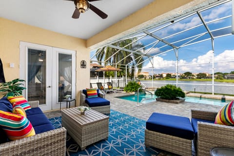 Enjoy outdoor living with a great view