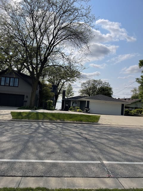 View from the front yard