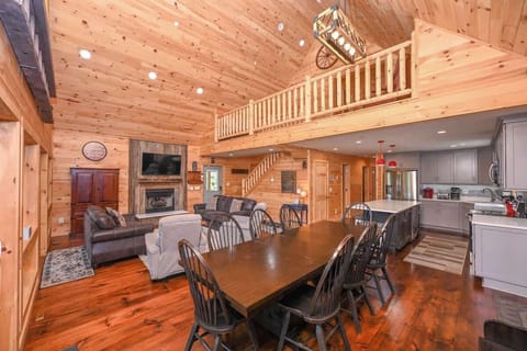 Main Level- amazing layout for multiple families. Sofa bed, large dinning table, and fully equip kitchen.