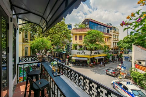 Family Quadruple Room, 2 Queen Beds, Balcony, City View | Premium bedding, down comforters, minibar, in-room safe