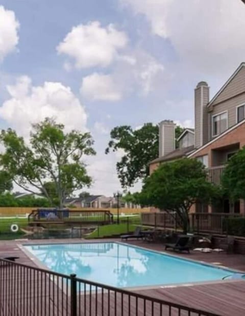 community pool to cool off in the summer
