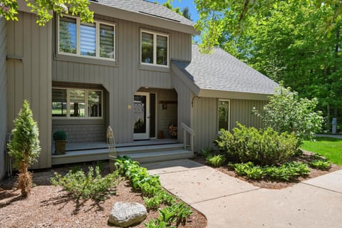 Front of the condo where you would enter in at