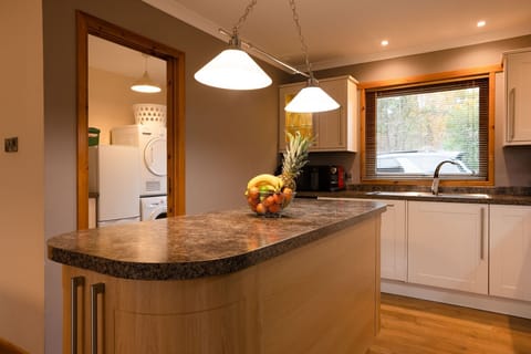 Black Grouse Lodge kitchen and utility room