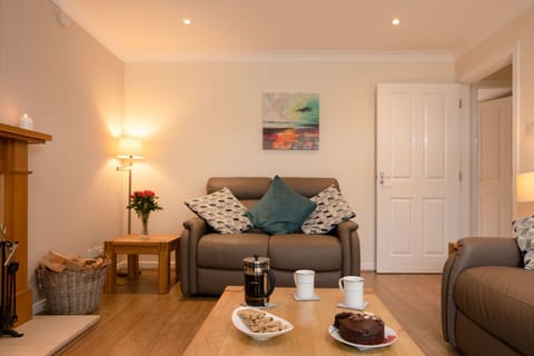 Heather Cottage sofas and coffee table