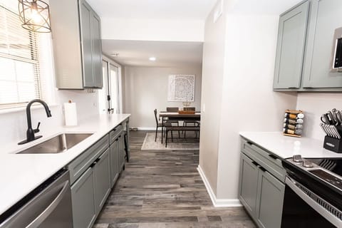 Cutlery, Spices, Instapot, Baking Sheets, Pots, Pans... Our Newly Remolded Kitchen Has Everything You Need