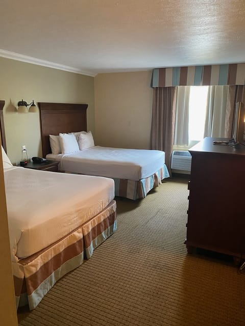 Standard Double Room, Accessible Bathtub | Laptop workspace, blackout drapes, iron/ironing board, WiFi (free)