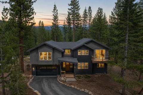 New high-end home, with air conditioning, EV charger, hot tub, designer furniture, and more.