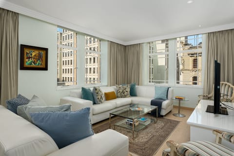 Gallery Apartment | Living area | 50-inch flat-screen TV with cable channels, TV, Netflix
