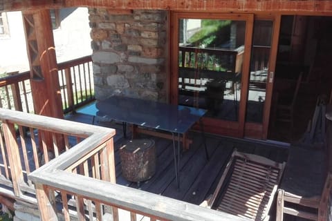 Le balcon exposé sud Est