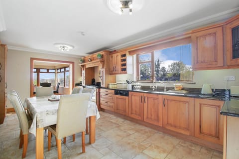 Fridge, dishwasher, electric kettle, toaster