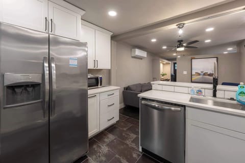 Bright, functional kitchen space