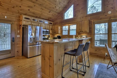 Fully stocked kitchen
