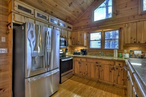 Fully stocked kitchen