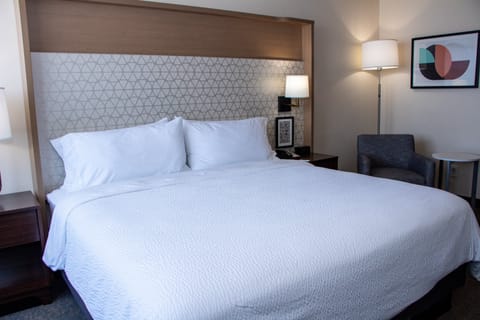 Standard Room, 1 King Bed | In-room safe, desk, laptop workspace, iron/ironing board