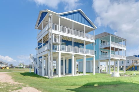 Galveston Vacation Rental | 4BR | 3.5BA | 2,040 Sq Ft | Stairs Required