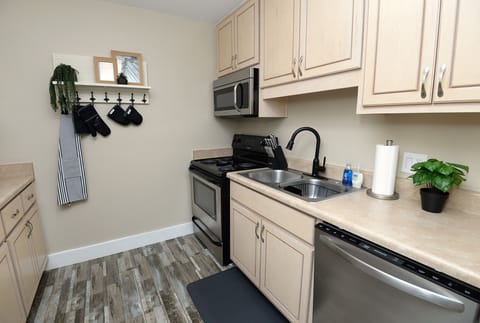 Full Kitchen that is fully stocked