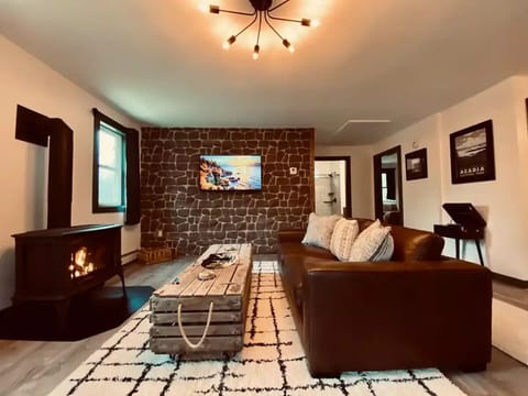 Full Tilt/Movement 50" Smart TV
Gas Fireplace