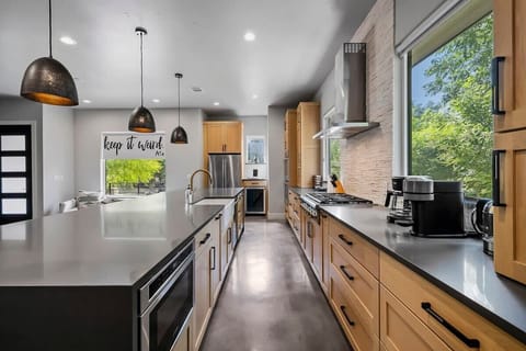 Updated kitchen with appliances