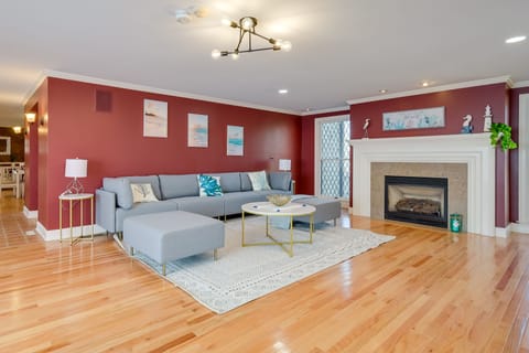 East Sandwich Vacation Rental | 3BR | 2.5BA | Stairs Required | 3,500 Sq Ft