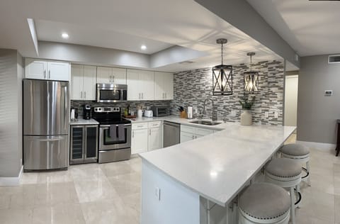 Remodeled kitchen 