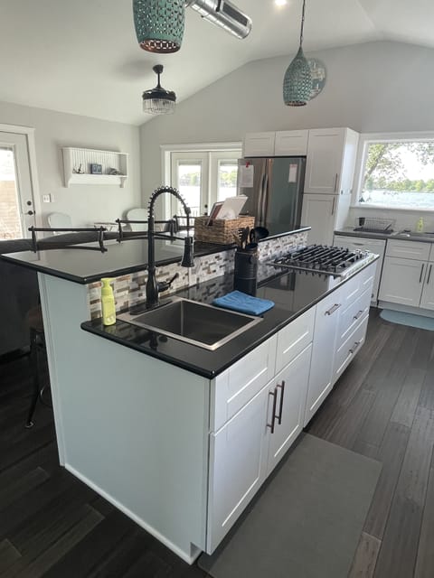 Open concept living area 