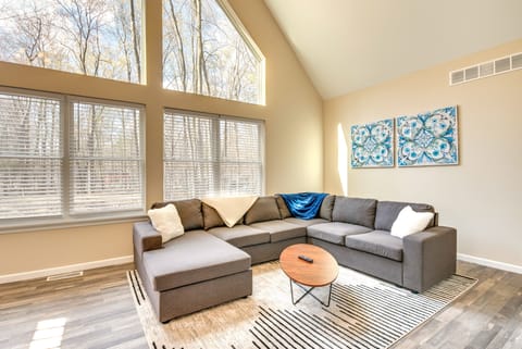 Locust Lake Village Vacation Rental | 3BR | 2BA | 1,500 Sq Ft | Steps Required