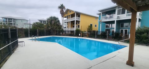 Resurfaced pool and deck