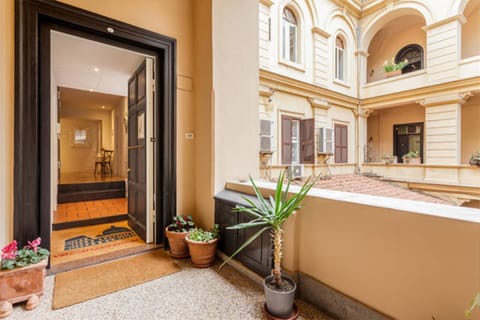 Interior entrance