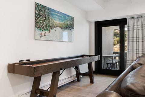 Enjoy a game of shuffle board!
