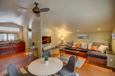 Dining and living area