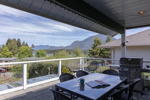 Spacious patio