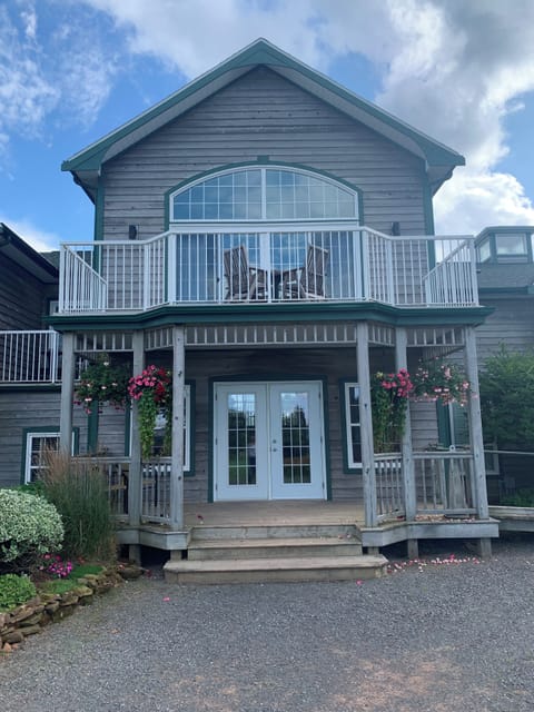 Spry 7 front porch and master bedroom balcony