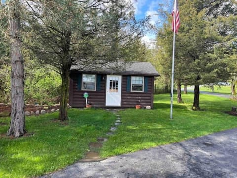 Bunk House doubles as an office (bathroom in the main house)