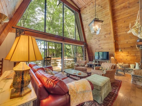 Living Room with tons of natural lights