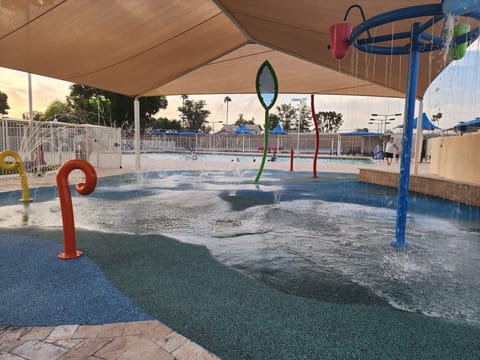 Community Splashpad with pool - Great for families and our youngest guests