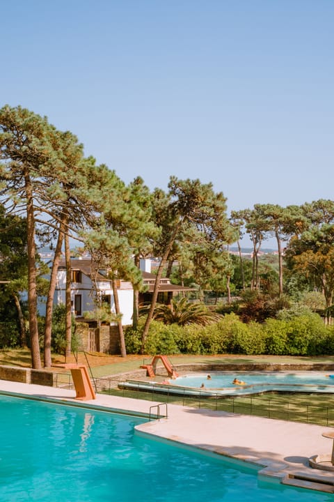 Seasonal outdoor pool