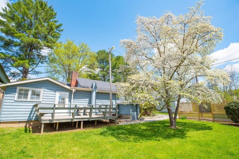 Relax on the back deck