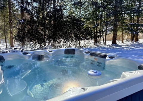 Hot tub soak year round
