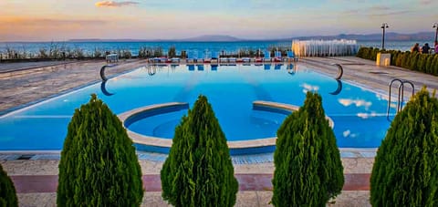 Indoor pool, 2 outdoor pools, cabanas (surcharge), pool umbrellas