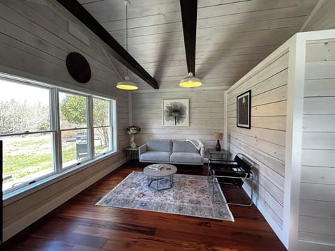 Living area, with smart TV