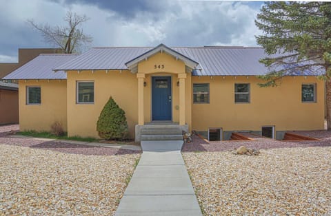 Our incredible yellow house, perfectly located in downtown Salida, walkable to everything 