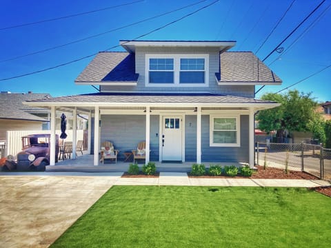 This 1910 home has been completely restored from the ground (literally) up.