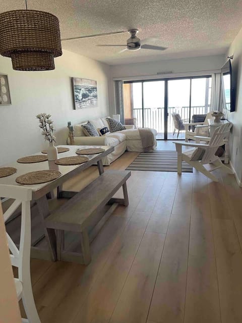 Open floor plan.  Dining area/living room.