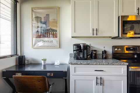 Our dedicated work station provides the ideal setting to maintain your productivity throughout your stay.