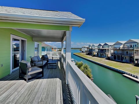 Deck off Primary Bedroom - Seating with a View