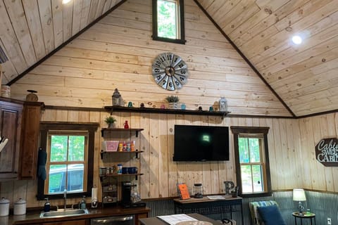 Spacious living room area, perfect for family events!